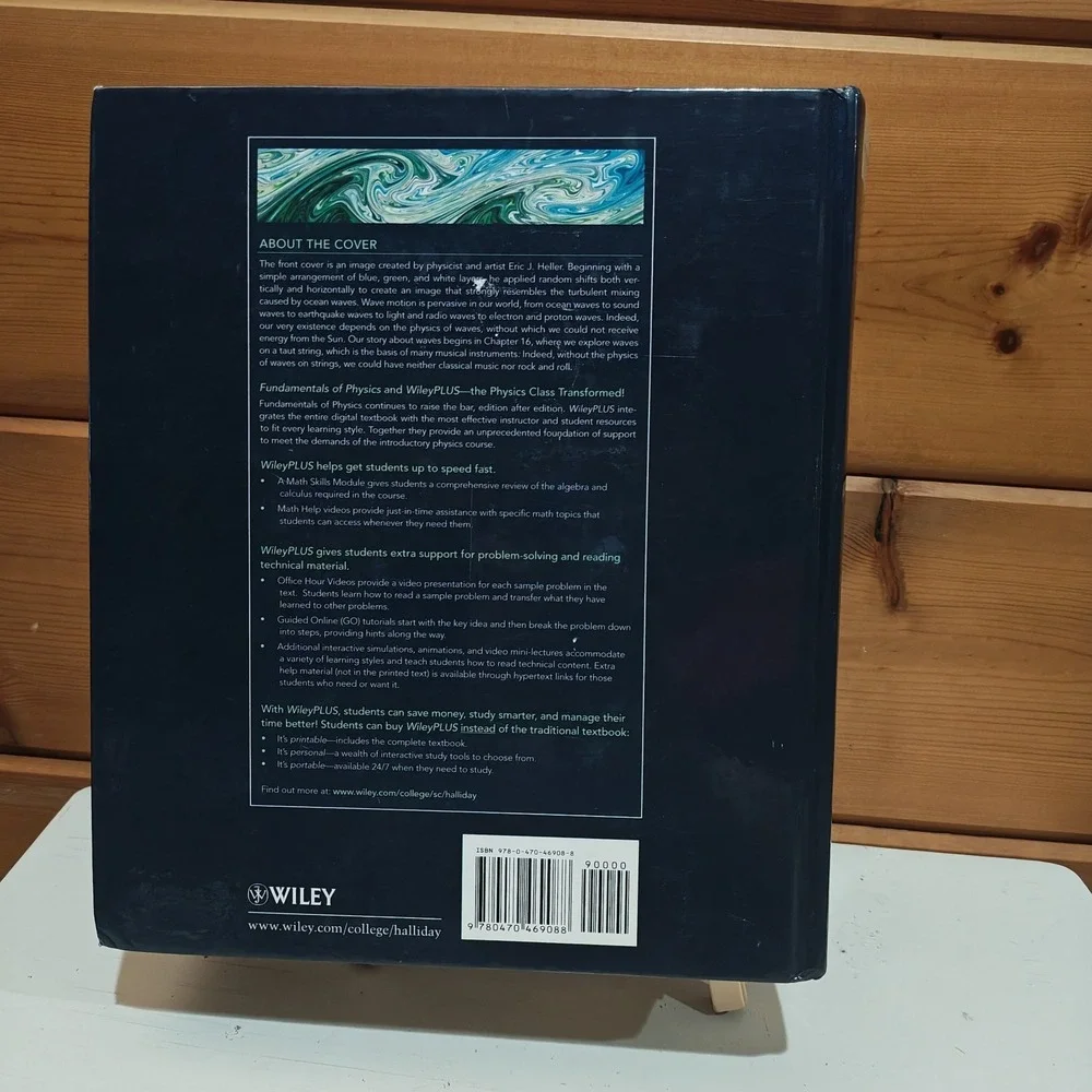 Fundamentals of Physics - Hardcover, by Halliday David; Resnick 9780470469088